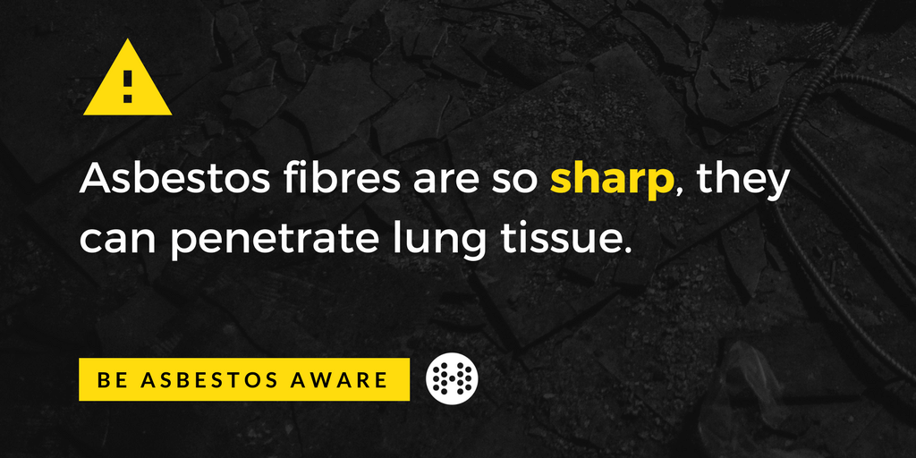 asbestos sharp