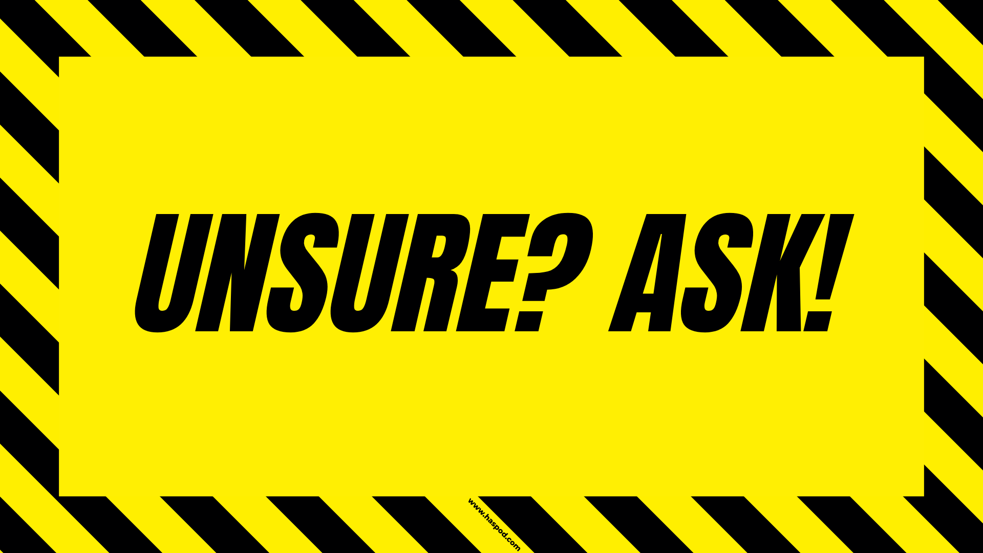 construction poster ask