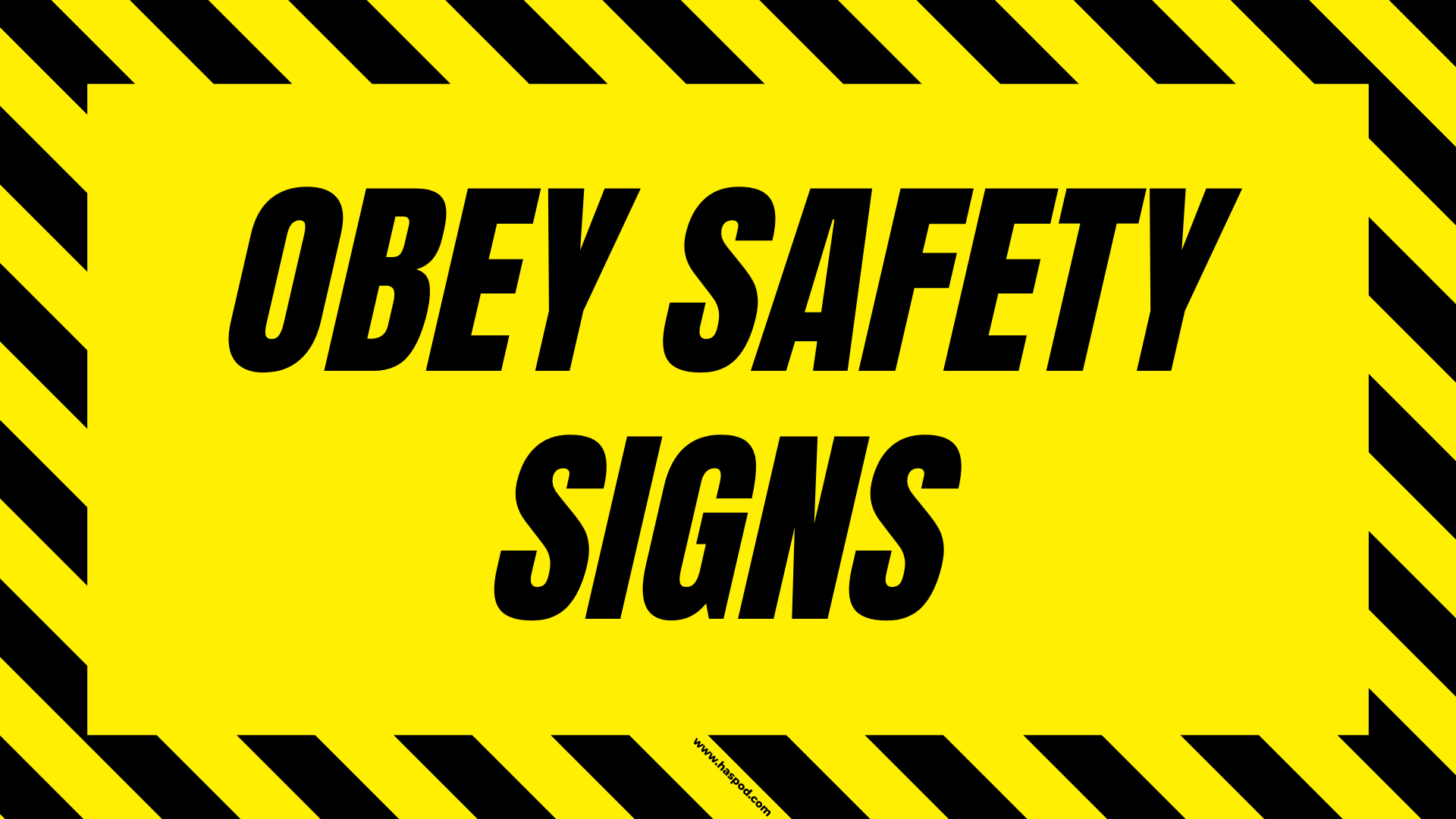 construction poster obey