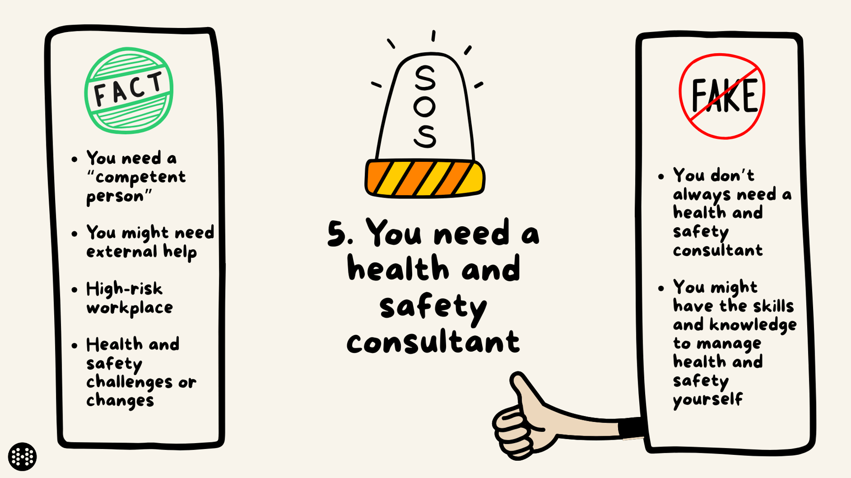 health and safety myth graphic 5