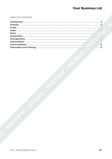 Form Remote Workers Policy image 2