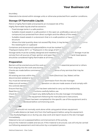 Method Statement Disc Cutter image 2
